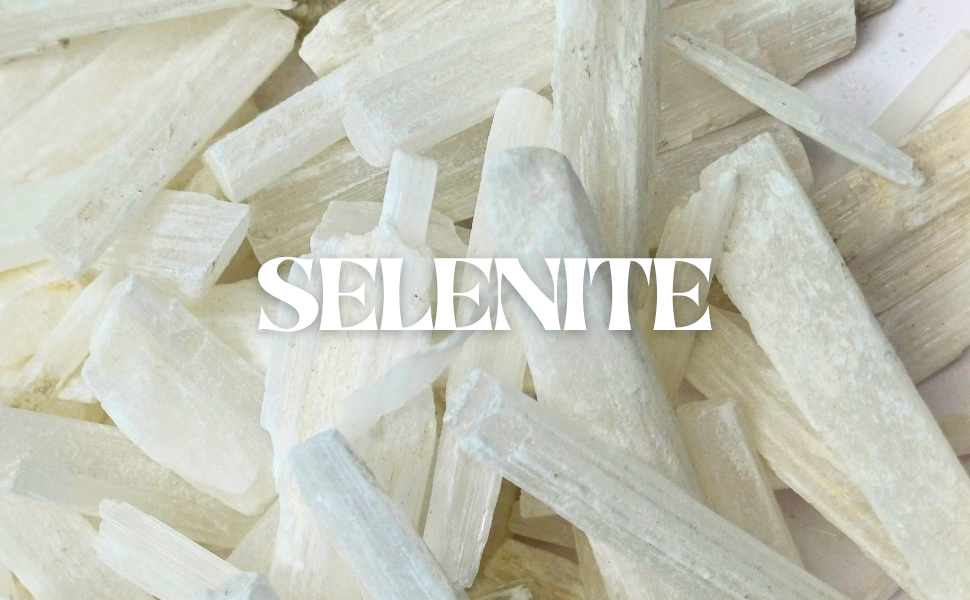 Selenite Crystal Stone  ( July 16 to August 15 )