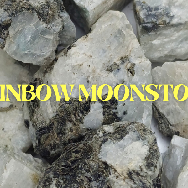 Pietra di Luna Arcobaleno (Grezza)
