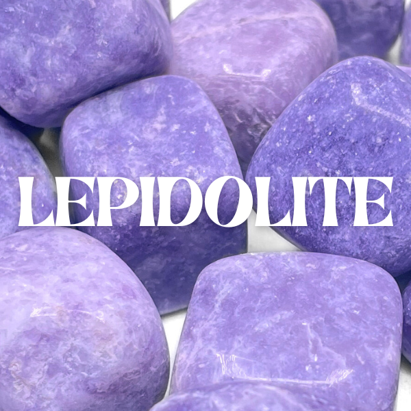 Lepidolite Crystal Stone (Aug 7)