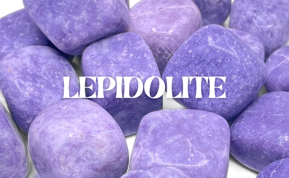 Lepidolite Crystal Stone (Aug 7)