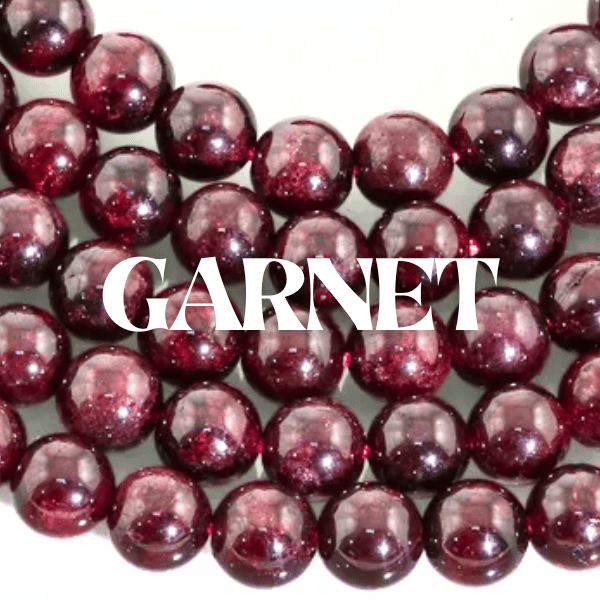 Garnet Crystal Stone ( Sept - 4 )