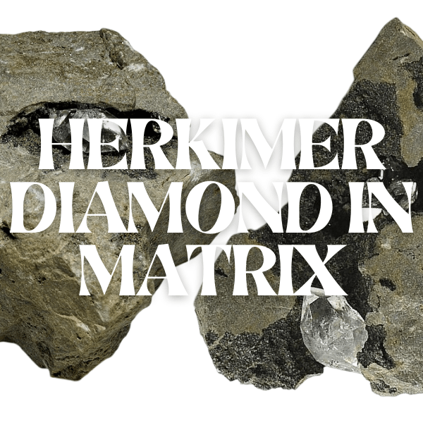 Herkimer Diamond in Matrix
