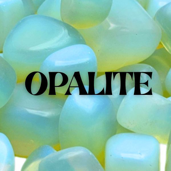 Opalite Crystal Stone ( Aug 12 )