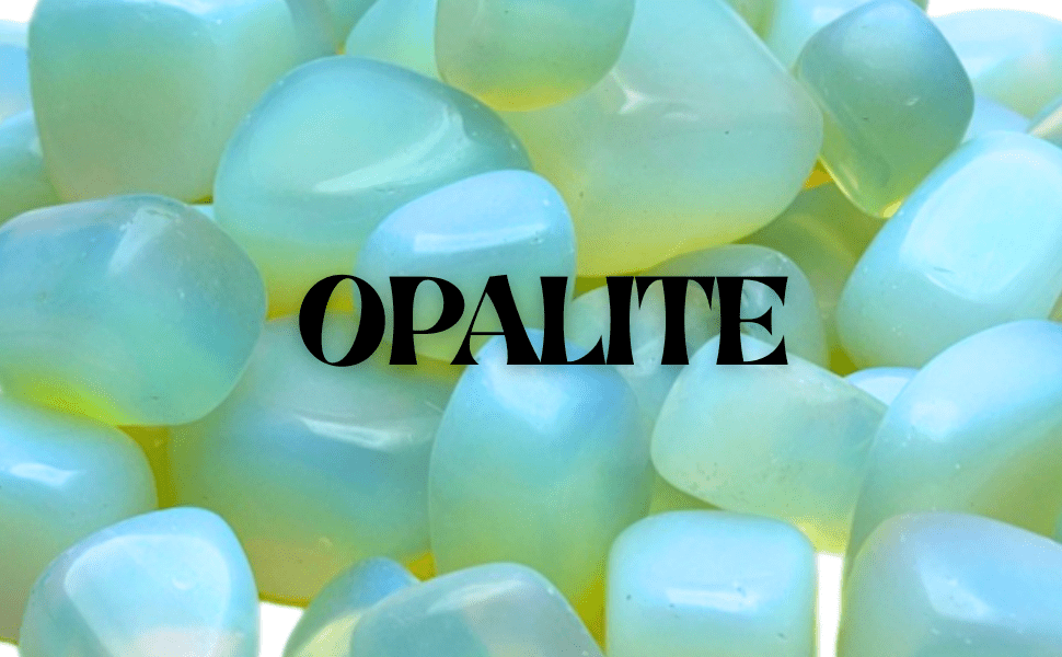 Opalite Crystal Stone ( Aug 12 )