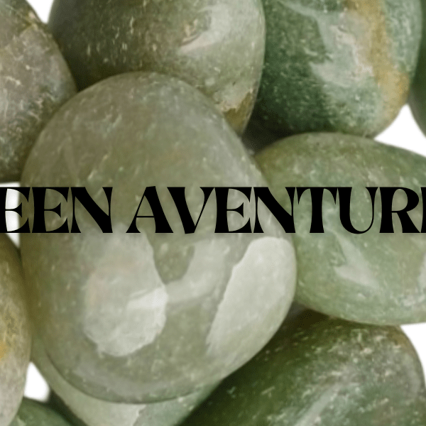 "Pierre roulée d’aventurine verte"