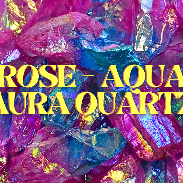 Rose Aqua Aura Quartz