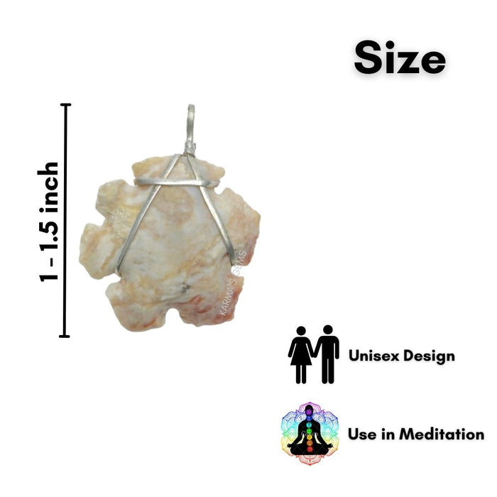 1" TO 1.5" FANCY JASPER SPEARHEAD ARROWHEAD PENDANT