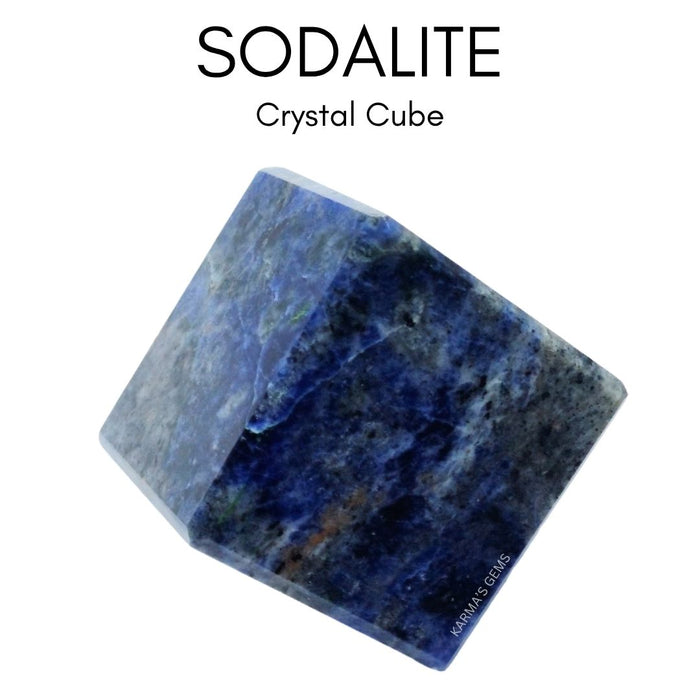SODALITE STONE CUBE