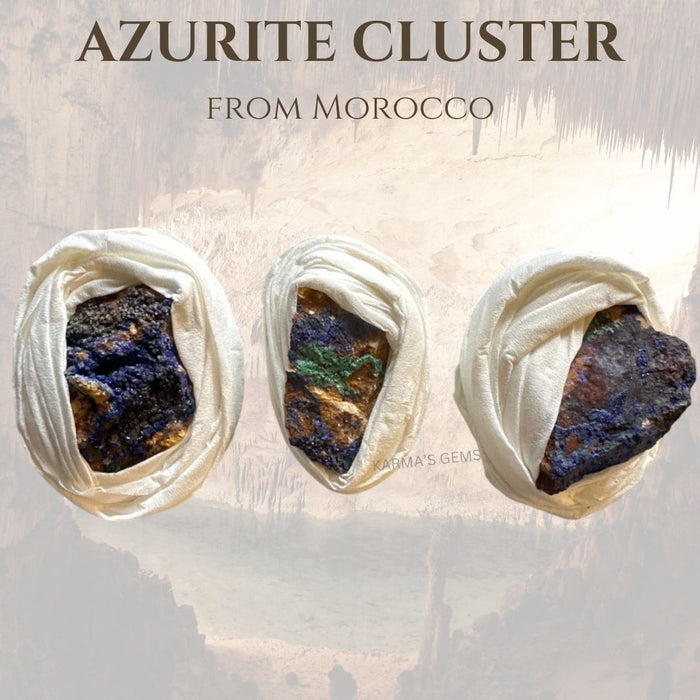 AZURITE CLUSTER