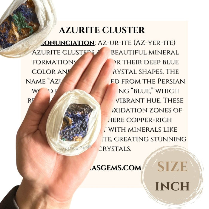 AZURITE CLUSTER
