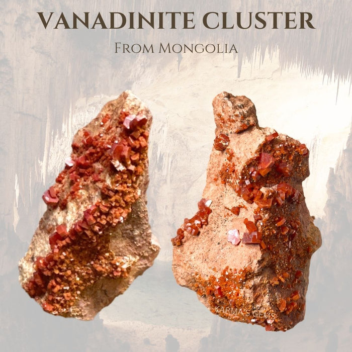 VANADINITE CLUSTER