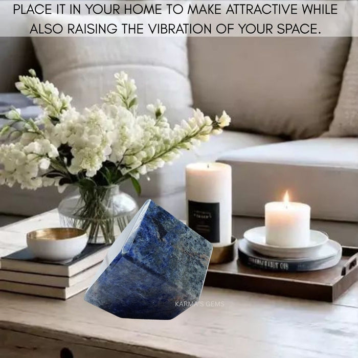 SODALITE STONE CUBE