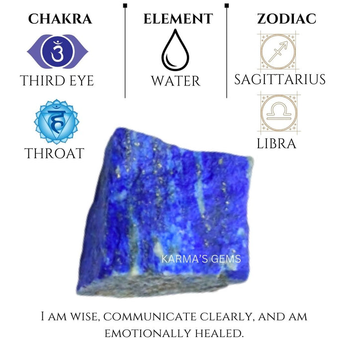 LAPIS LAZUL 20 TO 25 MM ROUGH STONE