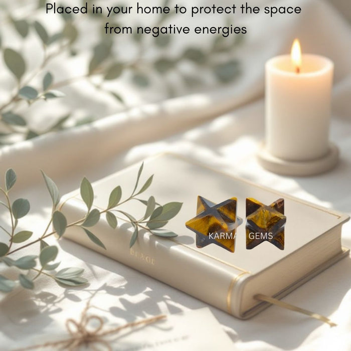 5 PCS MARKABA TIGER EYE STAR SET