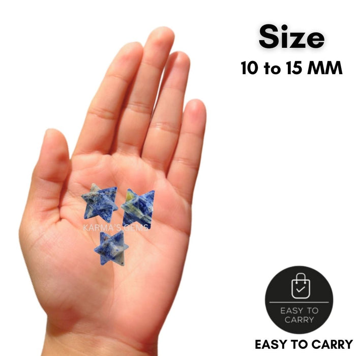 5 PCS MARKABA SODALITE STAR SET