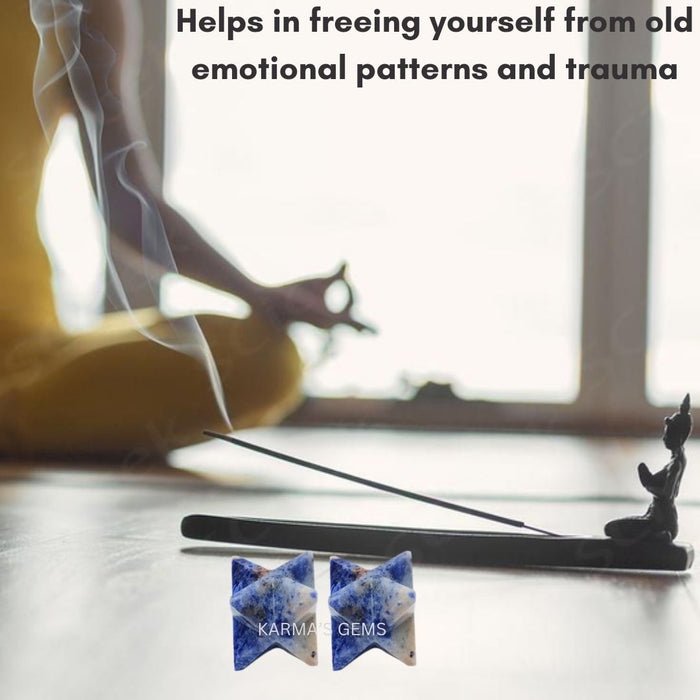 5 PCS MARKABA SODALITE STAR SET