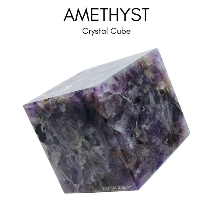 AMETHYST STONE CUBE