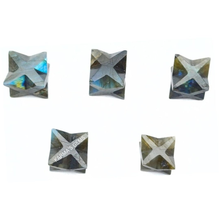 5 PCS MARKABA LABRADORITE STAR SET