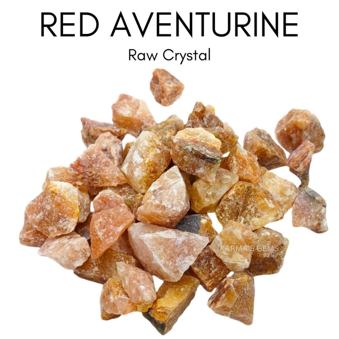 2 PCS 15 TO 25 MM RED AVENTURINE ROUGH STONE
