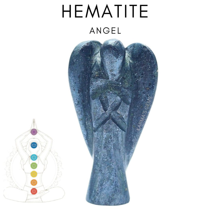 PIERRE D'HÉMATITE CRISTAL ANGE